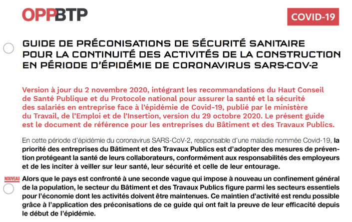 Guide sanitaire OPPBTP20201102
