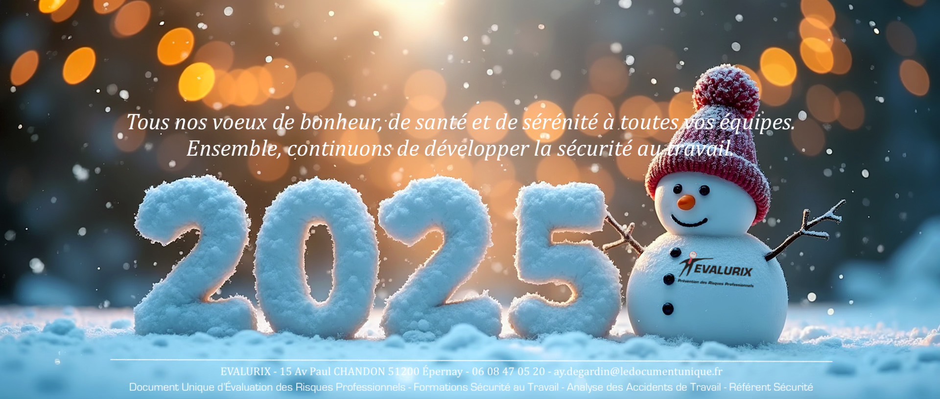 Voeux 2025